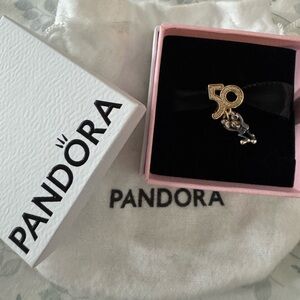 Pandora Mickey 50th Anniversary Charm